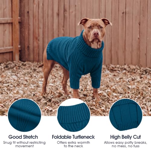 Great Dane Sweater (Peacock Blue / XXXX-Large)
