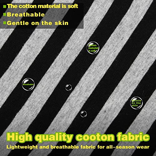 Dog Striped Shirt Happy Color Cotton Sleeveless Puppy Shirts Breathable Pet Apparel Tank Top Colorful Puppy Sweatshirt Clothes for Small Medium Dogs Yellow XXL (2XL-(26~38lb) | Chest(~25.5") / Yellow)