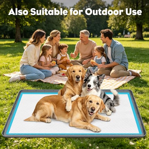 57" x40" Pee Pad Holder for Dogs Puppy Pad Holder Dark Gray (57" x40"Dark Gray)