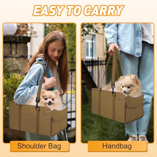 Portable Dog Car Seat for Small Dogs