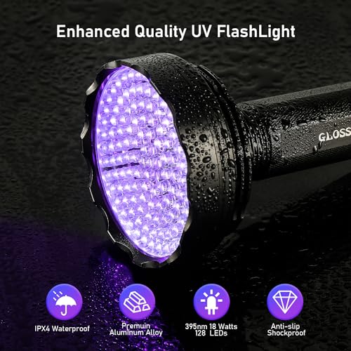 Blacklight Flashlight (128LED)