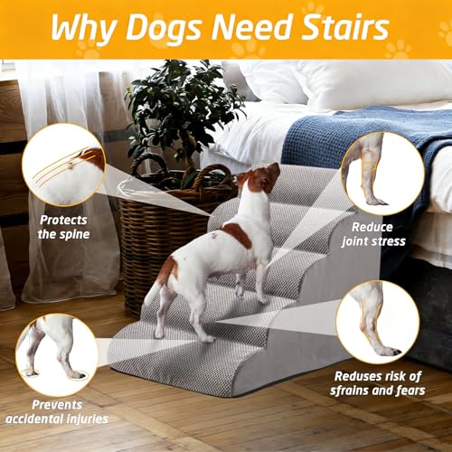 25" H Dog Stairs for Small and Medium Dogs 5 - PetSolution