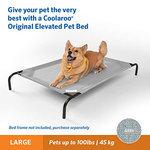 Original Pet Bed Replacement Cover (Grey / Large / Large)