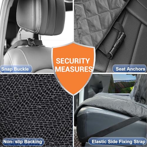 Dog Car Seat Cover for Back Seat Bench Cover (Back Seat Bench / Standard)