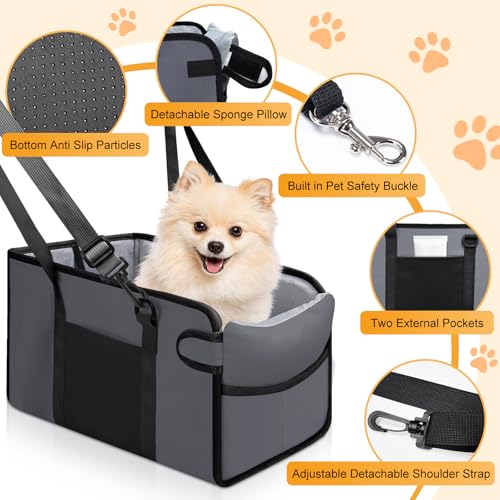 Portable Dog Car Seat for Small Dogs
