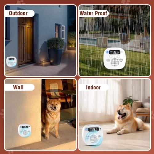 Anti Barking Device for Dogs (White)