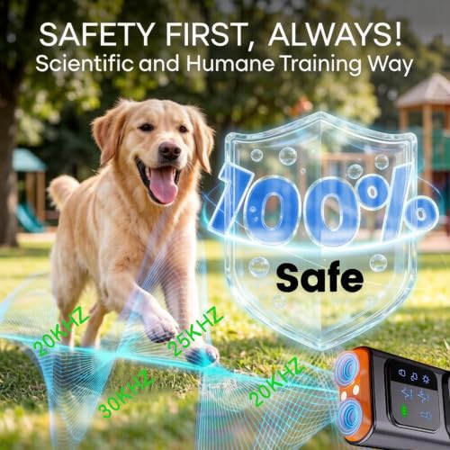 Anti Barking Device for Dogs (Black)