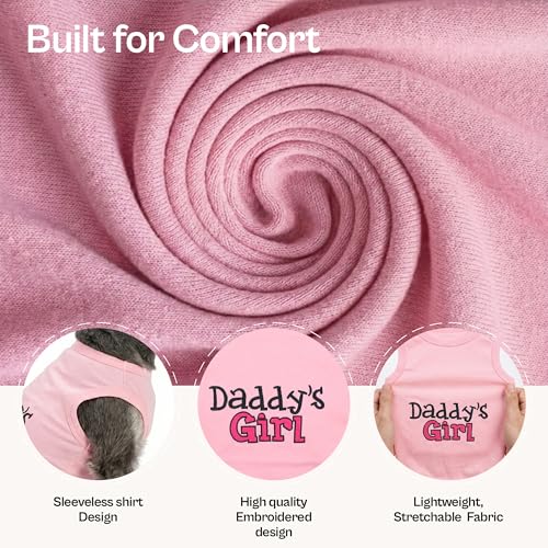 Dog Shirt 100% Cotton Shirts for Small Dogs (Small (5-8lbs))