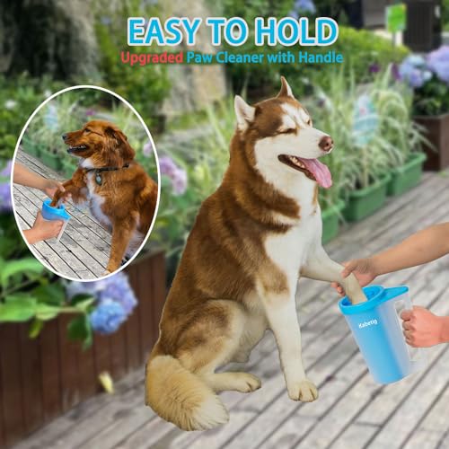 Dog Paw Cleaner with Handle