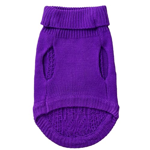 Cat Sweater Stretchy (Deep purple / Large)