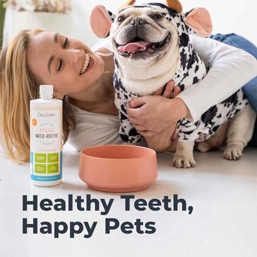 Premium Pet Dental Care Solution Pet Water Additive (16 Fl Oz (Pack of 1))