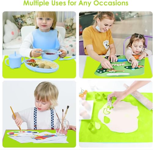 Extra Large Silicone Mat (05-green / 27.6"L x 15.7"W)
