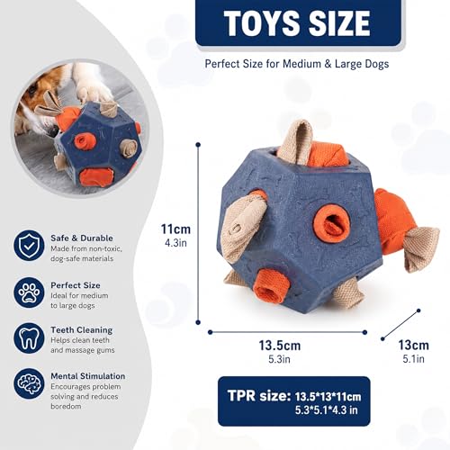 Dog Snuffle Ball (Blue)