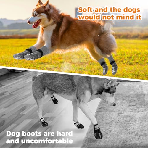 Anti Slip Dog Socks Prevent Licking Paws (S)