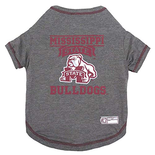 Collegiate MISSISSIPPI STATE BULLDDOGS Dog T (Mississippi State Bulldogs / Large)
