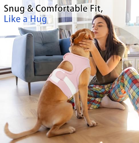 Dog Anxiety Relief Jacket (Pink / Medium (Chest: 24.4"/62cm))