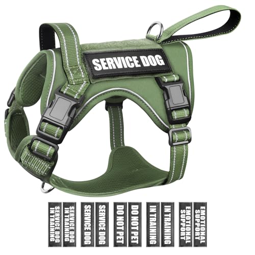 Tactical Dog Harness (X-Large / Green)