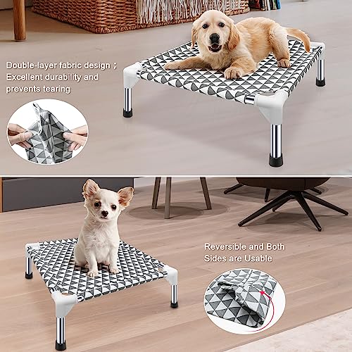 Elevated Outdoor Dog Bed for Small Pets (4 sided Small)