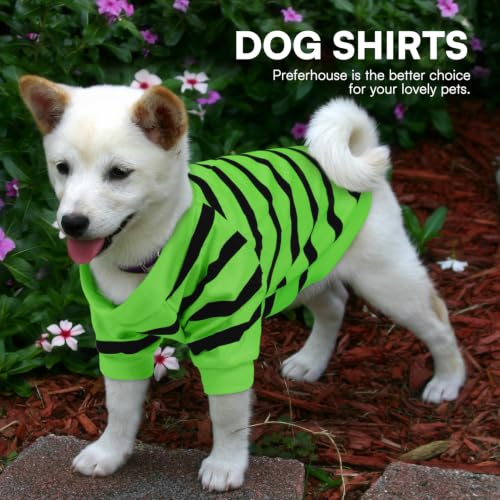 Dog Shirts for Small Dogs (Green / Small)