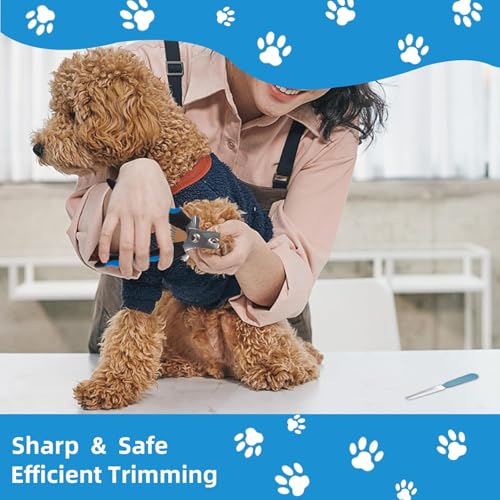Dog Brush for Shedding (9-Blue)