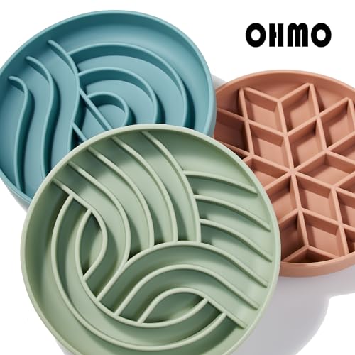 Slow Feeder Dog Bowl (Camo Green)