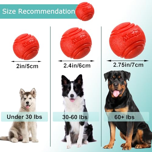 4 Pcs Rubber Balls (Four colors / 6cm (ball only))