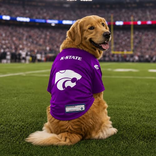 NCAA Kansas State Wildcats Stretch Pet Jersey (Kansas State Wildcats / X-Small)