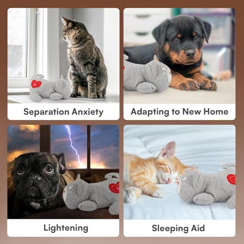 Heartbeat Cat Plush Toy