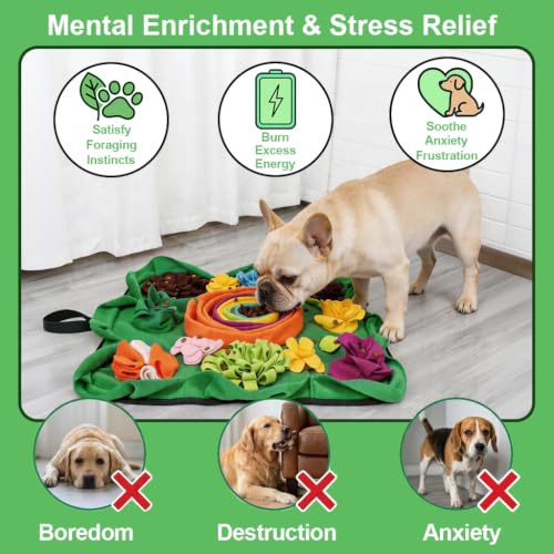 Snuffle Mat for Dogs (Green)