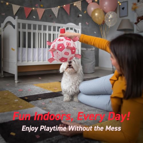 Dog Birthday Toys (Pink / 8 Inch)