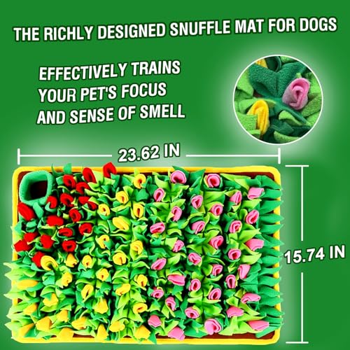 Snuffle Mat for Dogs (Pink)