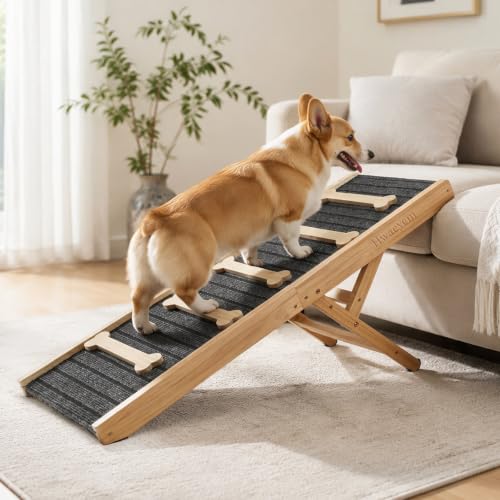 Foldable Dog Ramp for Bed & Couch