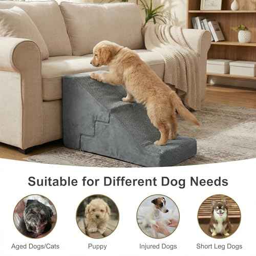 Dog Stairs for Small Dogs 22" H