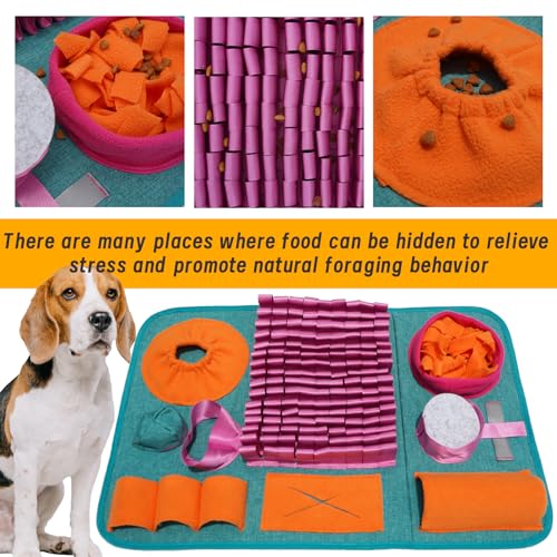 Snuffle mat for Dogs (Red)