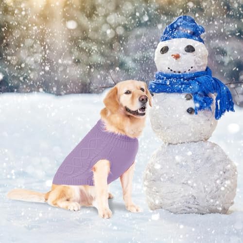 Dog Sweater for Medium Dogs (Mauve / Medium)