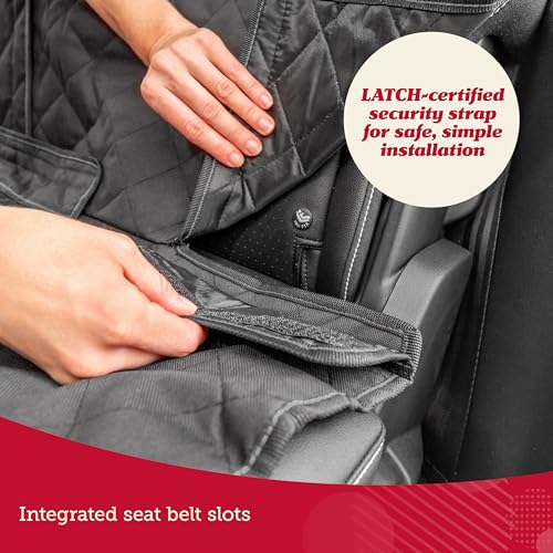 Dog Car Seat Cover (- Premium Edition - Black)