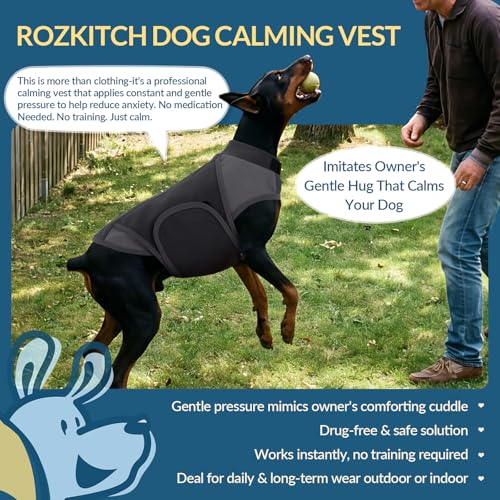 Weighted Vest for Dogs (Grey / 2XL(Chest:35.4"-41.3"))