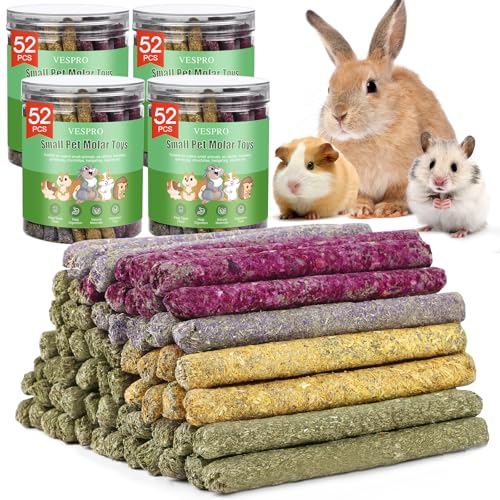 208Pcs Rabbit Chew Sticks (208Pack-Set)