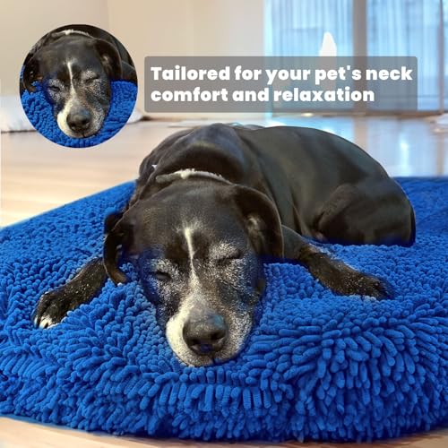 Cloud K 9 Bed for Dogs & Cats (Large (40''X40'') / Navy Blue)