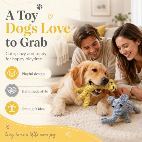 Dog Rope Toys (Elephant and Giraffe)