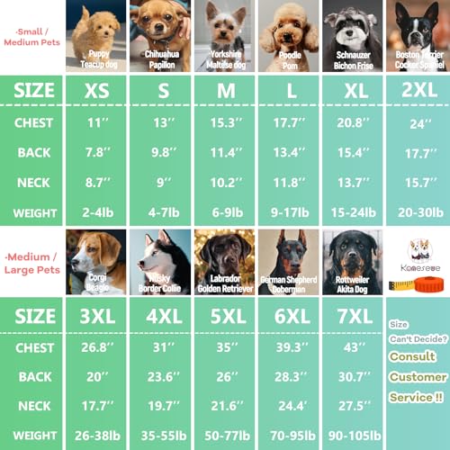 Dog Shirt Pet Plaid Clothes T (6XL-(70~95lb)-Chest~39" / Green)