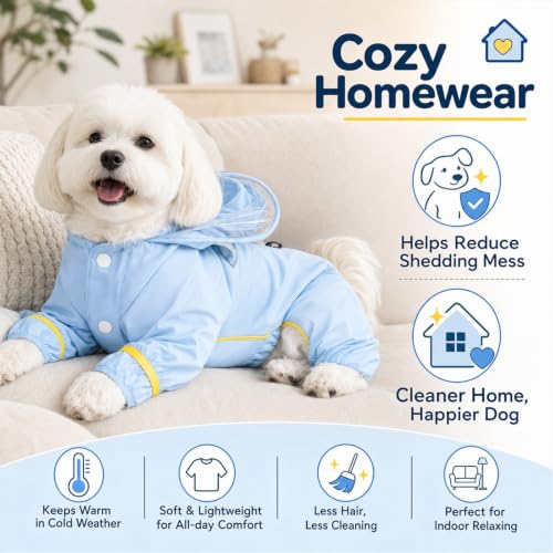 Dog Raincoat with Removable Boots (Orange Carrot / S(3-6lb))