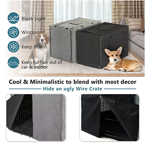 Dog Crate Cover (42.5"L x 28.0"W x 30.0"H)