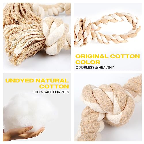Dog Rope Toys for Large (3 Knots)