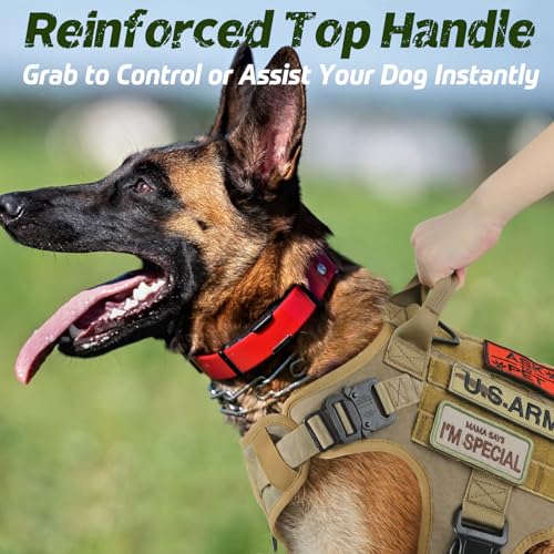 Tactical Dog Harness for Small (Brown / Small)