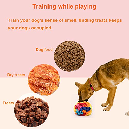 Snuffle Ball Snuffle Ball for Small Dogs (Rainbow Ball / Small)