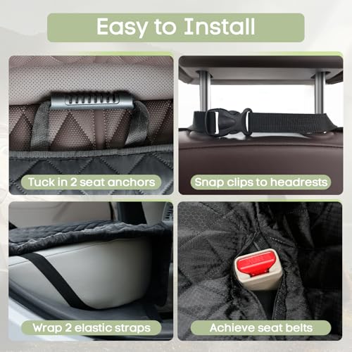 Back Seat Cover for Dogs (Full Bench)