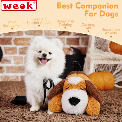Heartbeat Puppy for Dogs (medium brown and white)