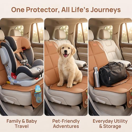 Car Seat Protector 2 (Dark Brown / 2PS)