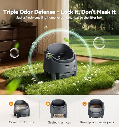 Automatic Litter Box Self Cleaning
